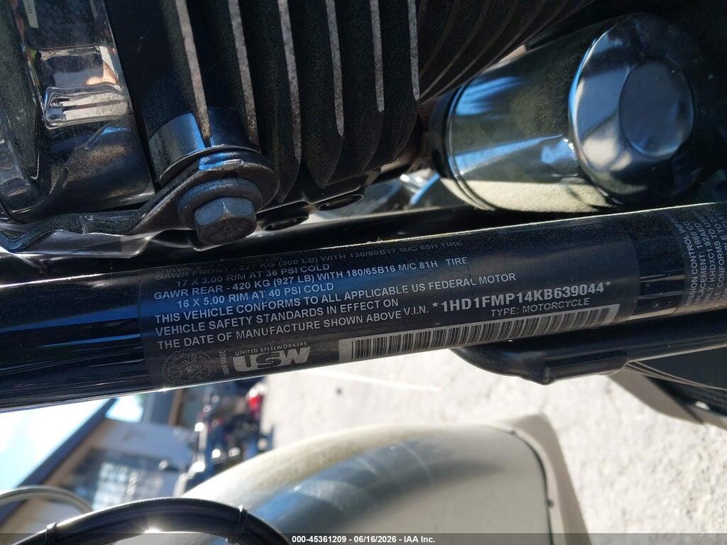 1HD1FMP14KB639044 2019 HARLEY-DAVIDSON FLHTP photo no. 10