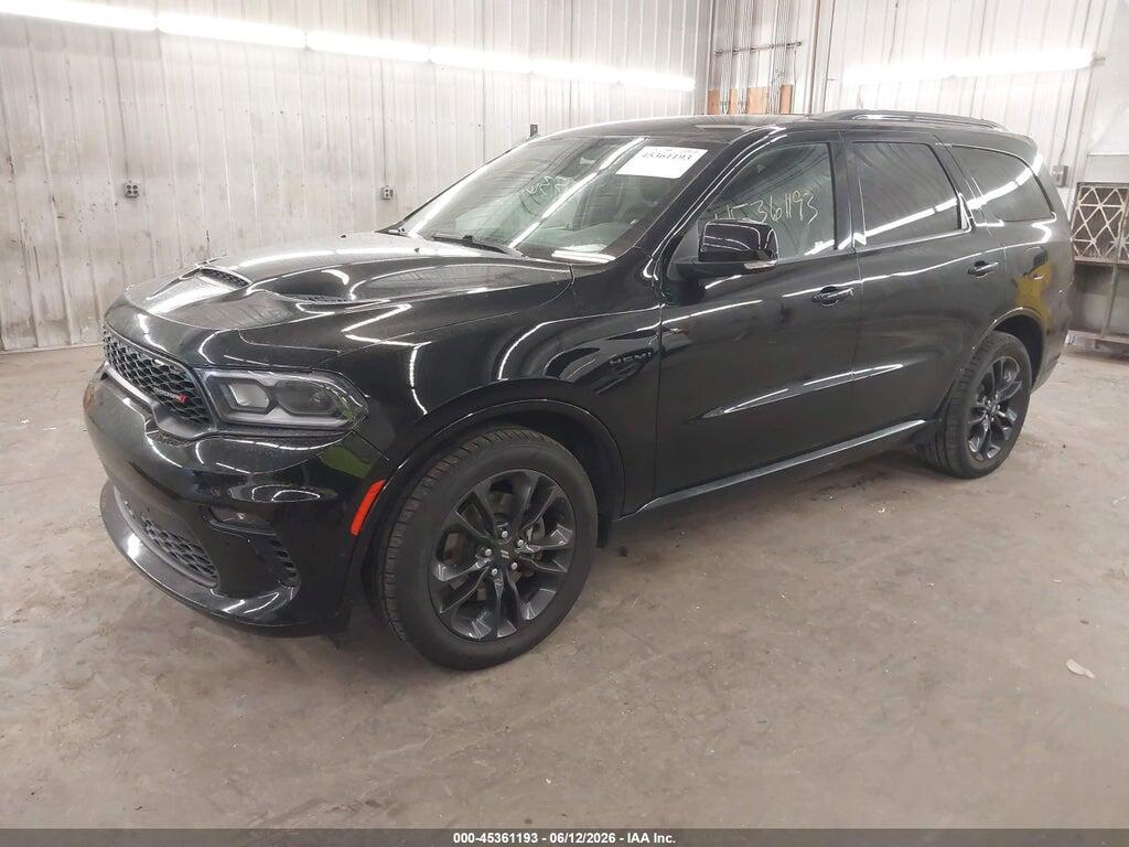 1C4SDJCT5MC875216 2021 DODGE DURANGO photo no. 2