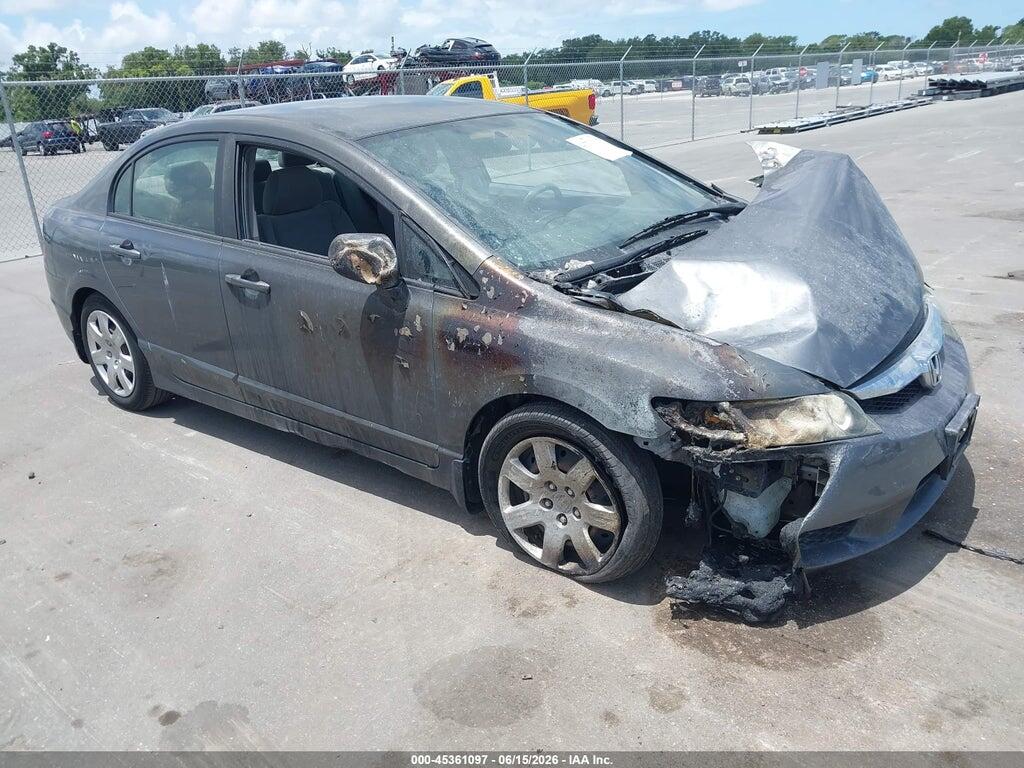 19XFA1F58AE016603 2010 HONDA CIVIC photo no. 1