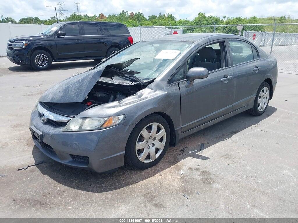 19XFA1F58AE016603 2010 HONDA CIVIC photo no. 2