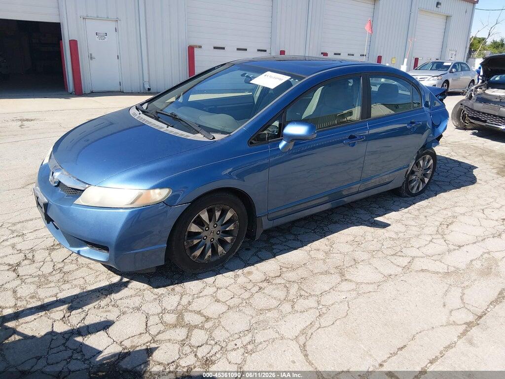 19XFA16889E011939 2009 HONDA CIVIC photo no. 2