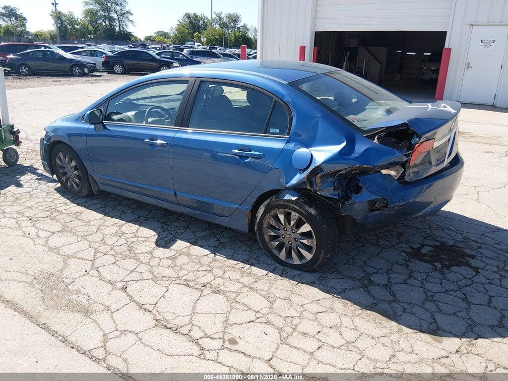 19XFA16889E011939 2009 HONDA CIVIC photo no. 3