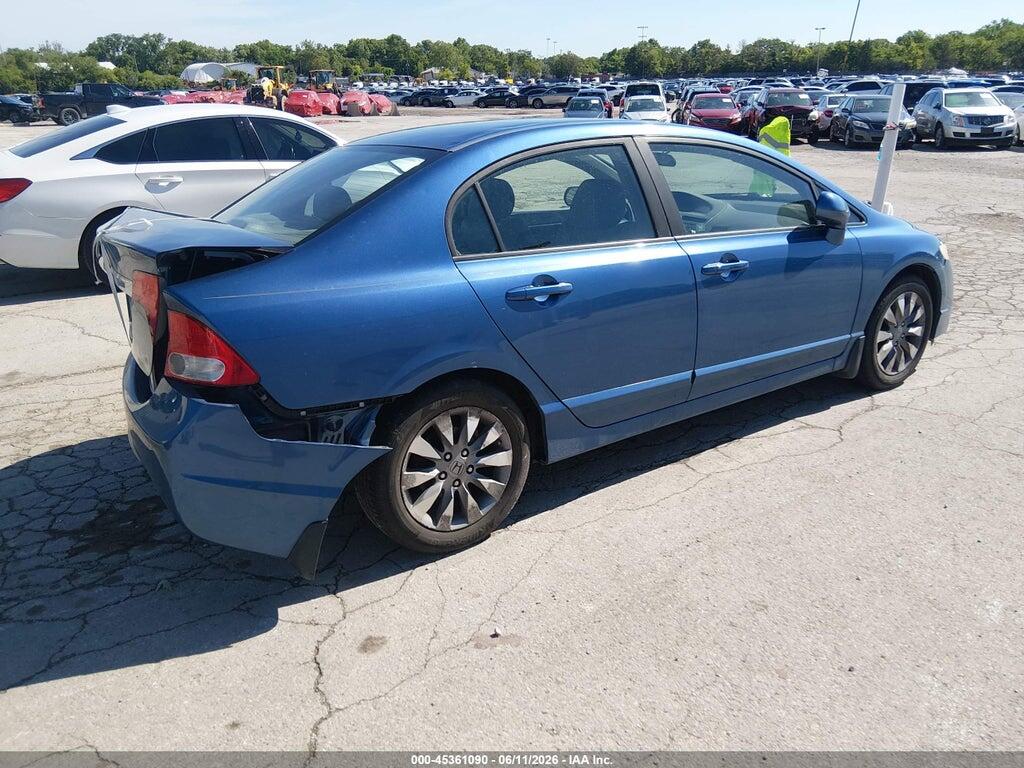 19XFA16889E011939 2009 HONDA CIVIC photo no. 4