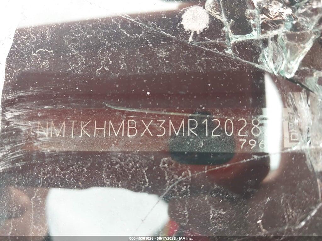 NMTKHMBX3MR120282 2021 TOYOTA C-HR photo no. 9