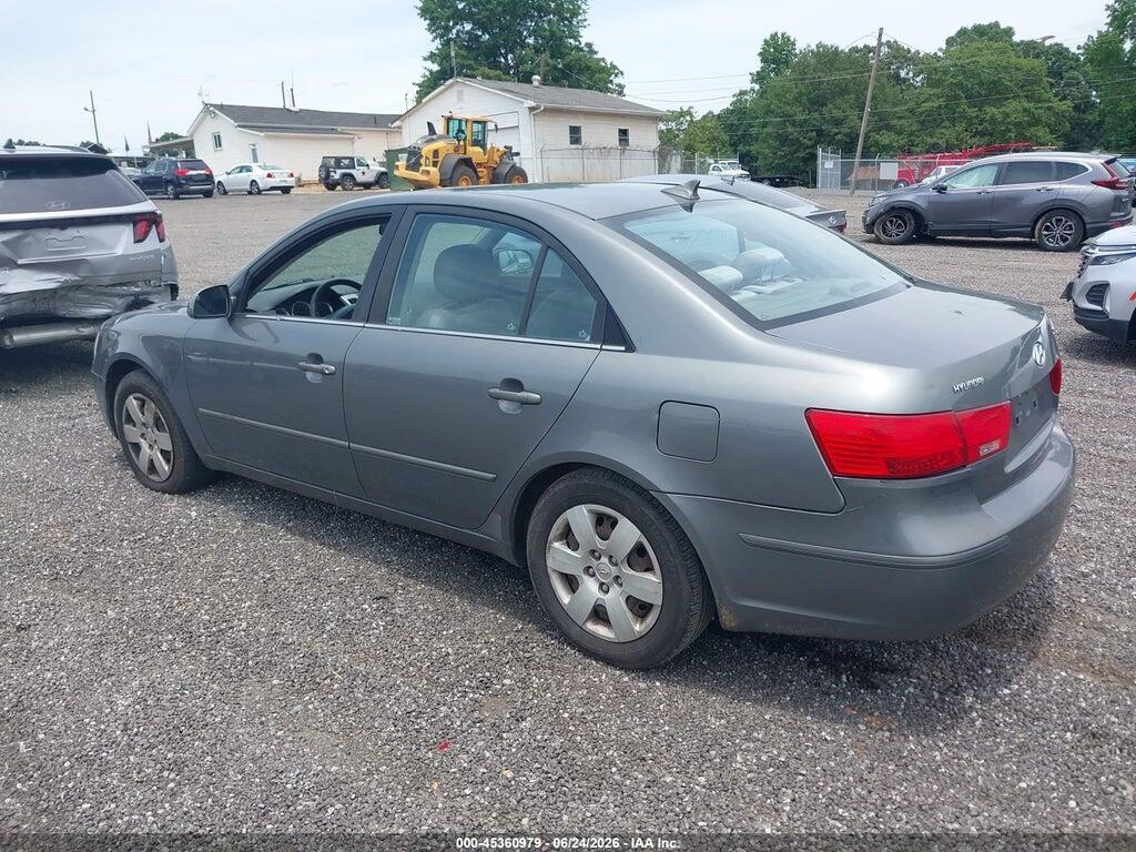 5NPET46C29H465403 2009 HYUNDAI SONATA photo no. 3
