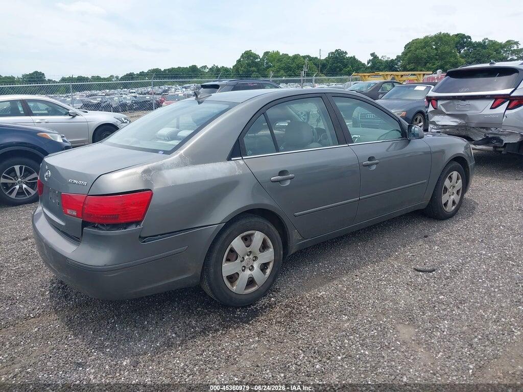 5NPET46C29H465403 2009 HYUNDAI SONATA photo no. 4
