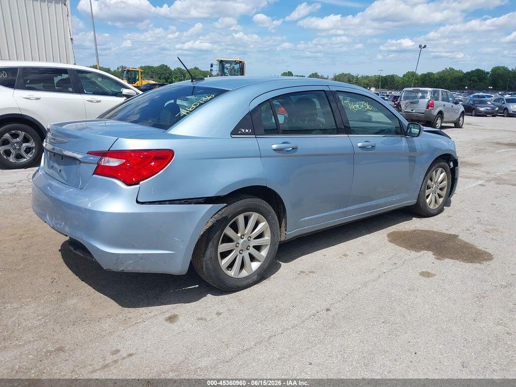 1C3CCBBB6CN164167 2012 CHRYSLER 200 photo no. 4