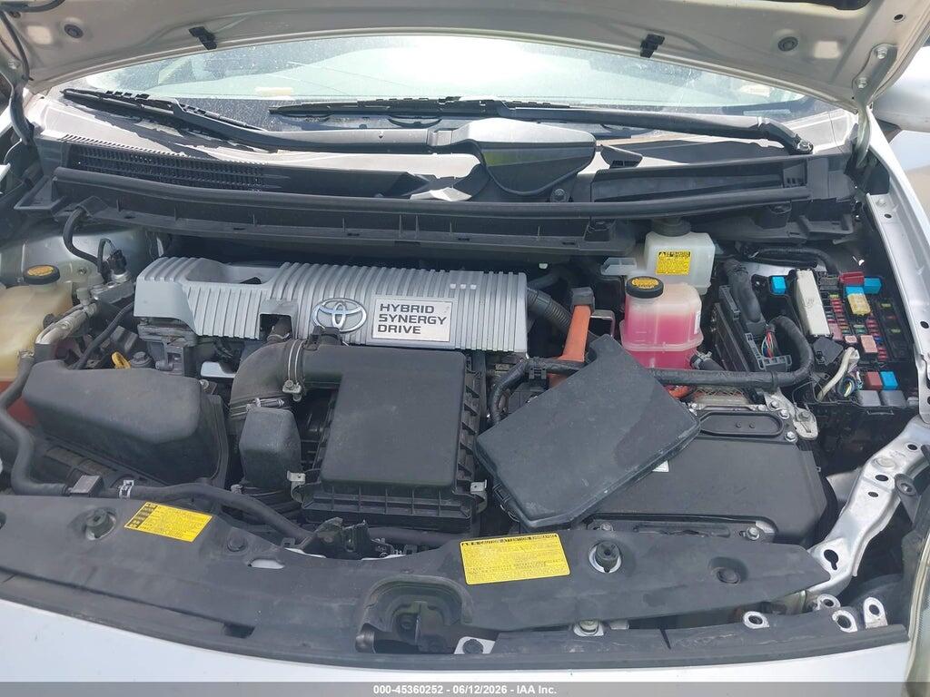 JTDKN3DU3E1735551 2014 TOYOTA PRIUS photo no. 10