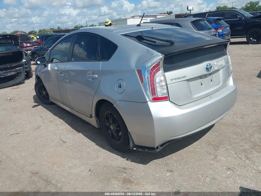 JTDKN3DU3E1735551 2014 TOYOTA PRIUS photo no. 3