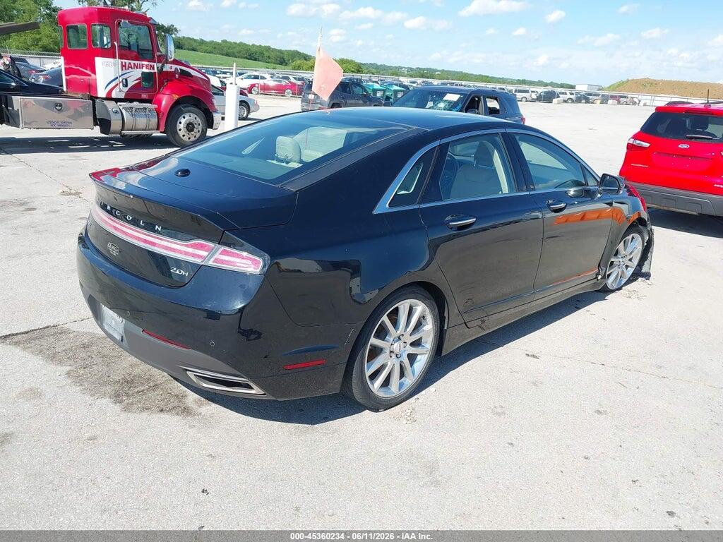 3LN6L2LUXGR606763 2016 LINCOLN MKZ HYBRID photo no. 4