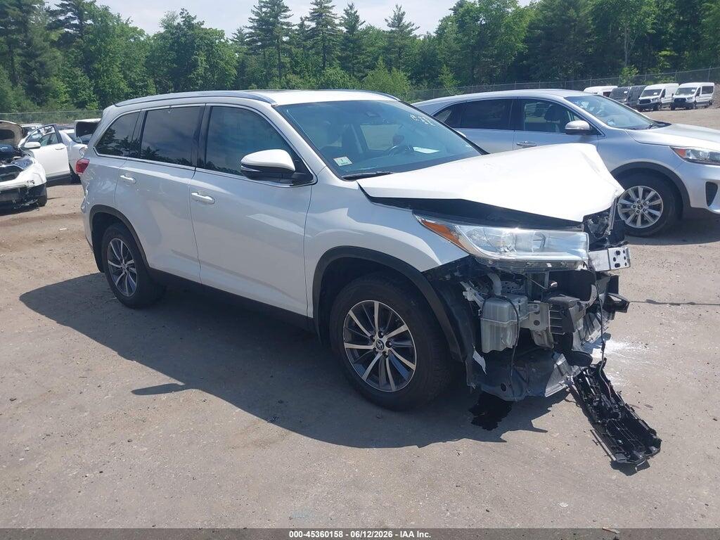 5TDJZRFH8KS578973 2019 TOYOTA HIGHLANDER photo no. 1