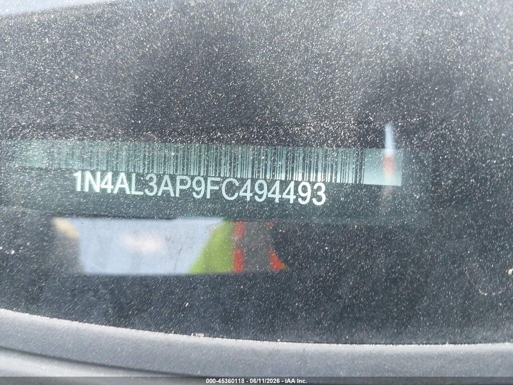 1N4AL3AP9FC494493 2015 NISSAN ALTIMA photo no. 9
