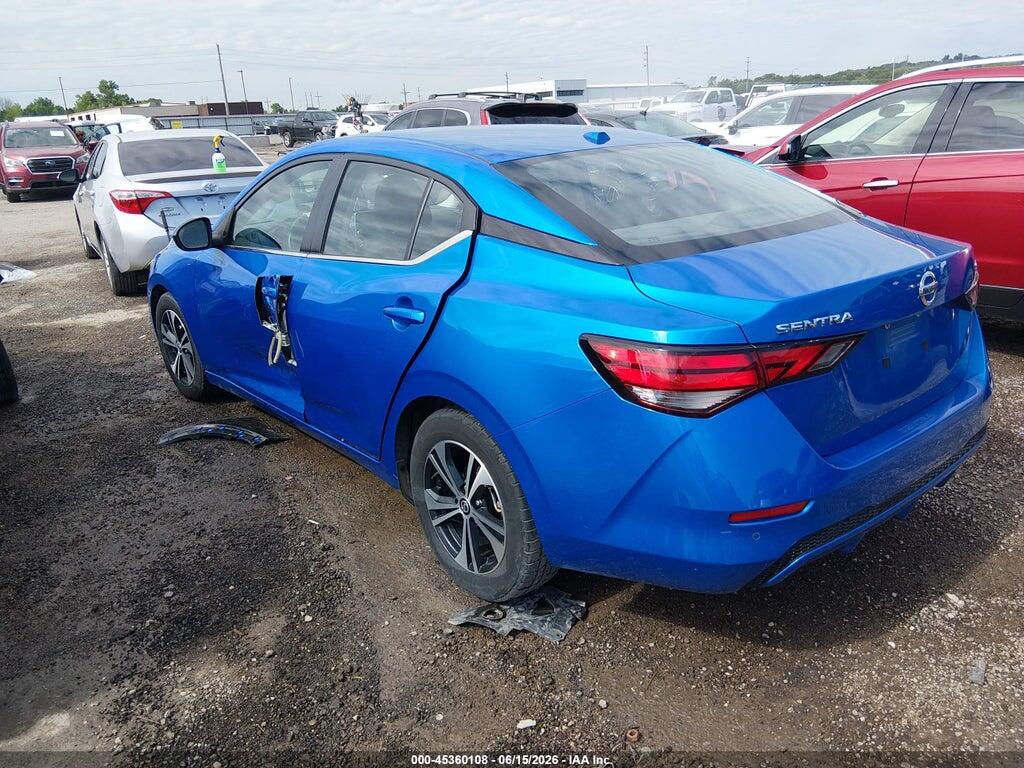 3N1AB8CV4NY316120 2022 NISSAN SENTRA photo no. 3