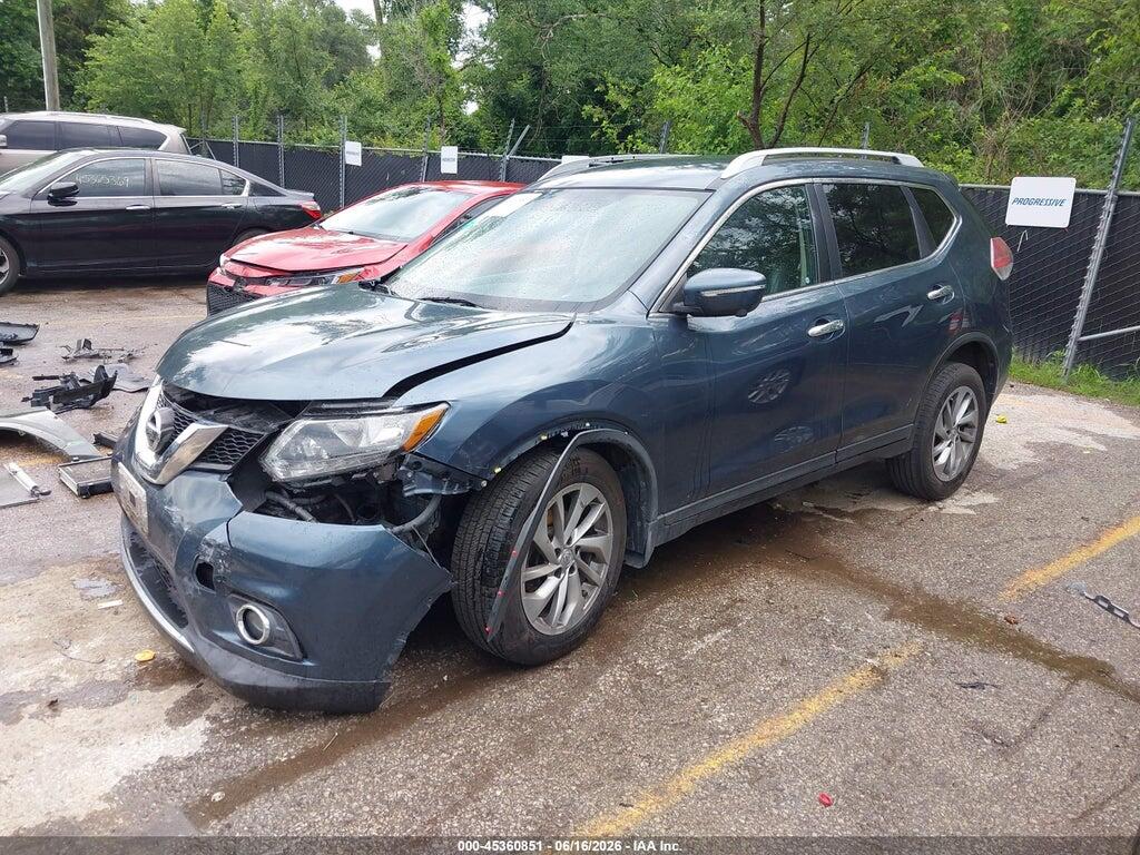 5N1AT2MV5EC794895 2014 NISSAN ROGUE photo no. 2