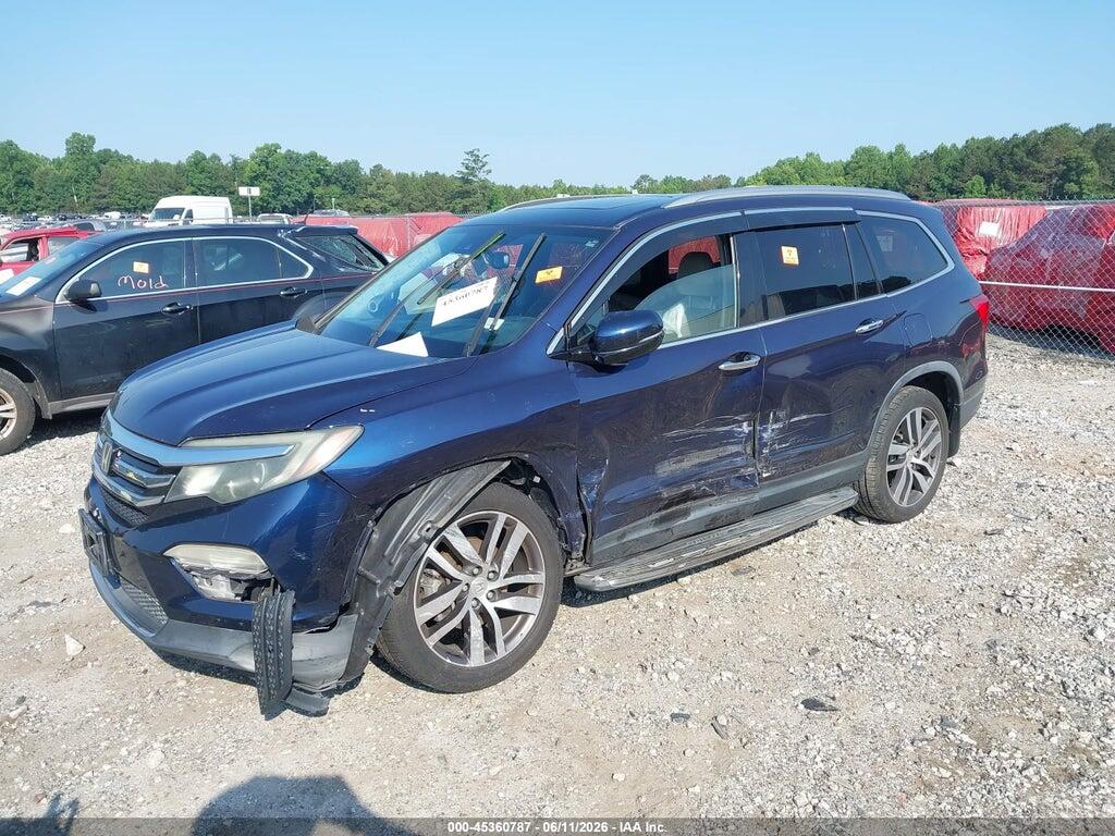 5FNYF6H01GB039670 2016 HONDA PILOT photo no. 2