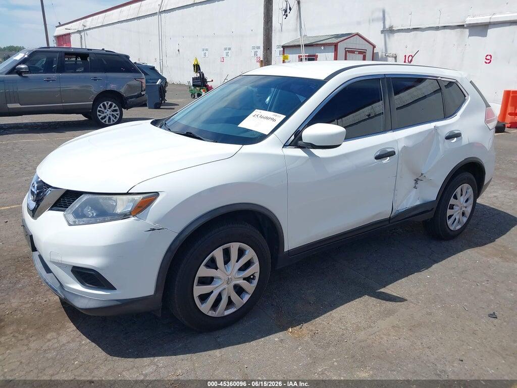 KNMAT2MV3GP669684 2016 NISSAN ROGUE photo no. 2