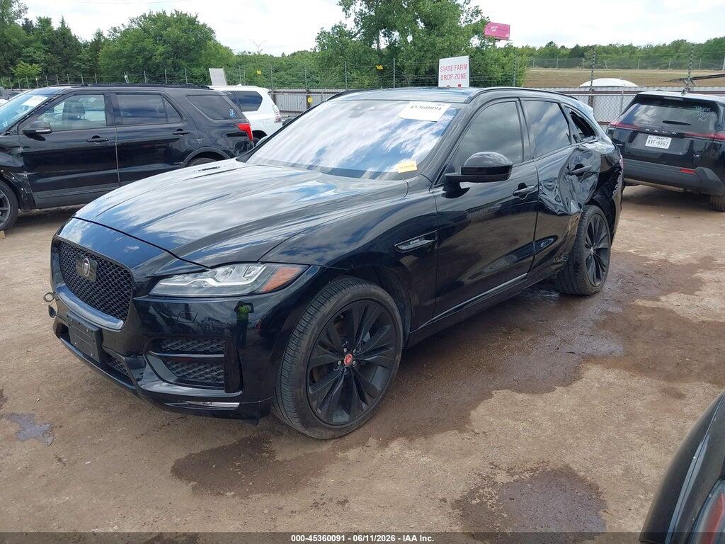 SADCL2GX5KA358554 2019 JAGUAR F-PACE photo no. 2