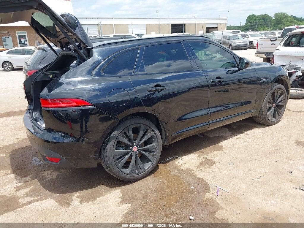SADCL2GX5KA358554 2019 JAGUAR F-PACE photo no. 4