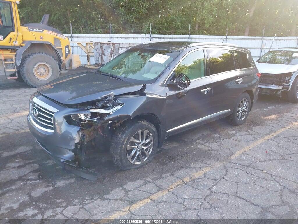 5N1AL0MM7DC342196 2013 INFINITI JX35 photo no. 2