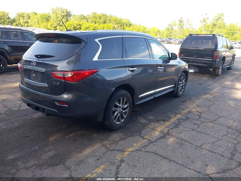 5N1AL0MM7DC342196 2013 INFINITI JX35 photo no. 4