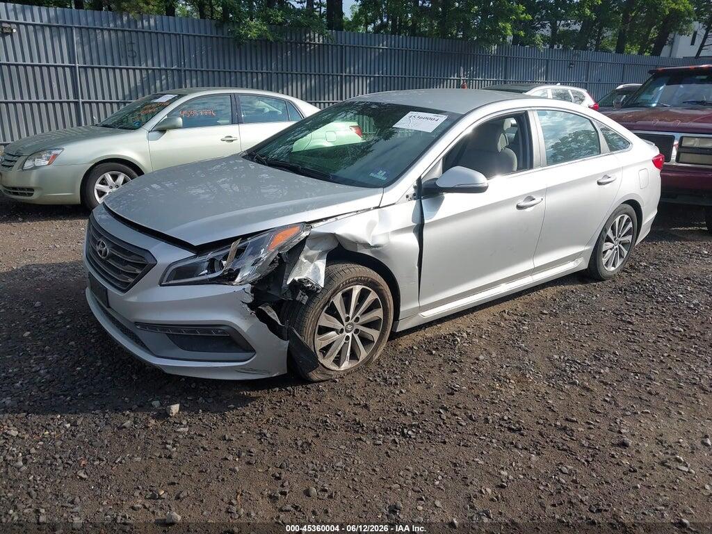 5NPE34AF4HH529425 2017 HYUNDAI SONATA photo no. 2