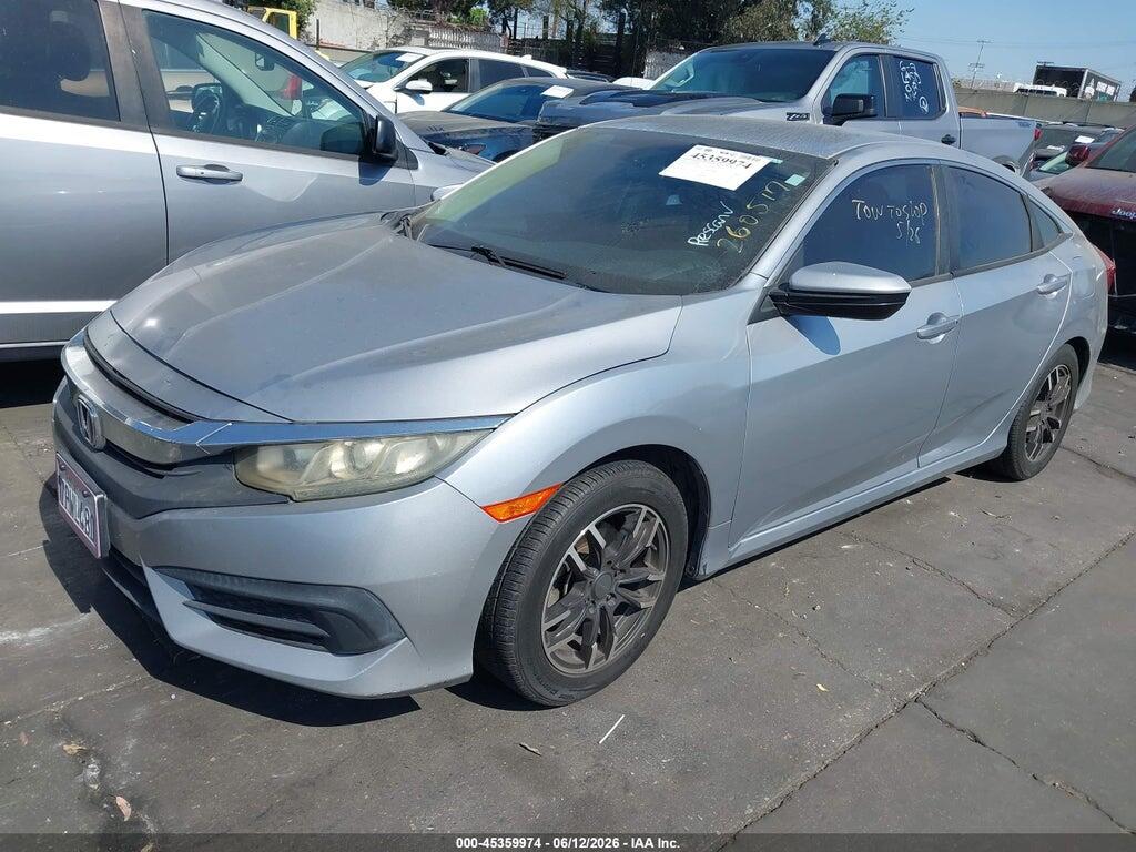 2HGFC2F55GH518421 2016 HONDA CIVIC photo no. 2