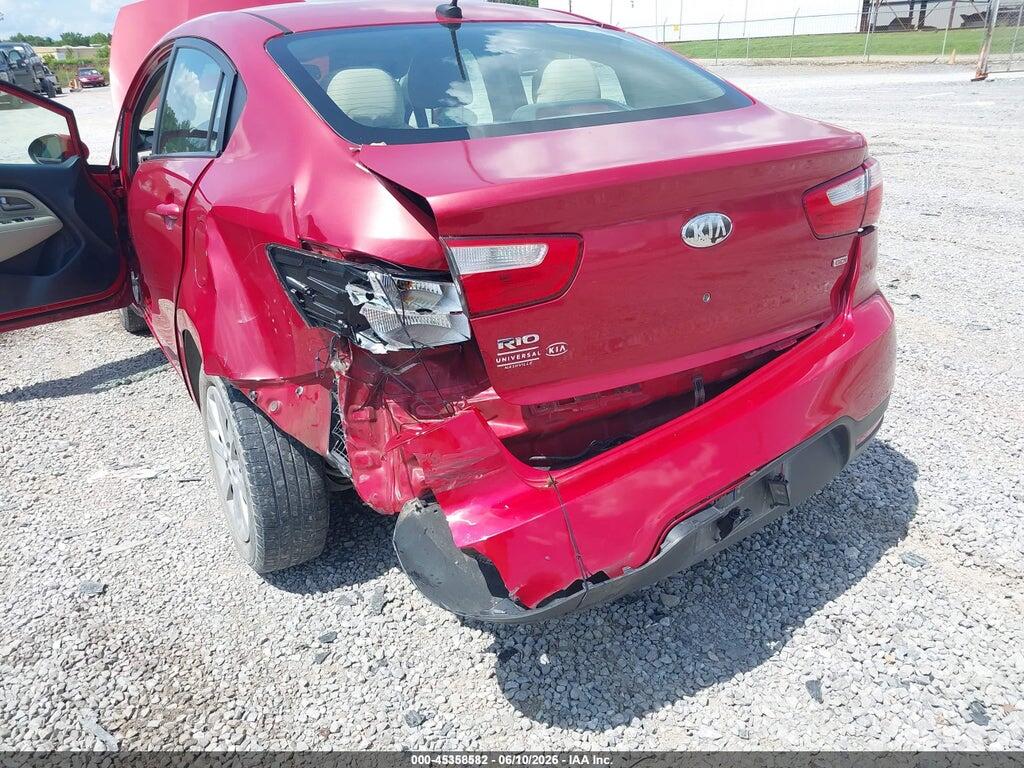 KNADM4A37D6280909 2013 KIA RIO photo no. 12
