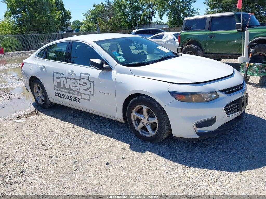 1G1ZB5ST8JF180972 2018 CHEVROLET MALIBU photo no. 1