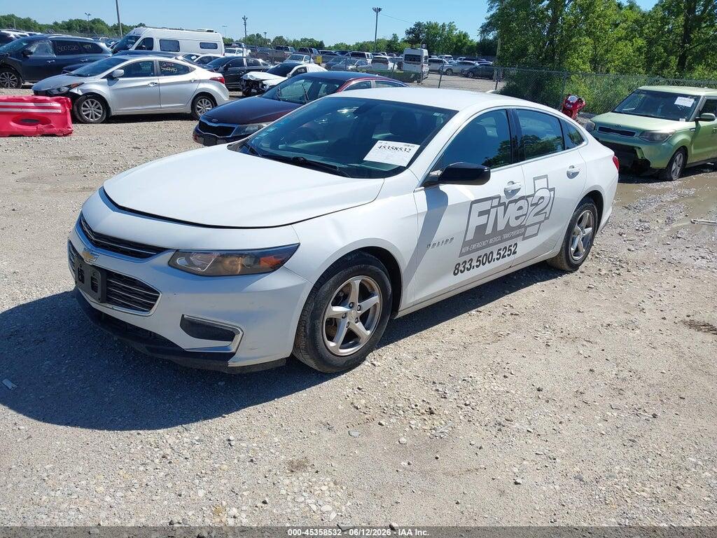 1G1ZB5ST8JF180972 2018 CHEVROLET MALIBU photo no. 2