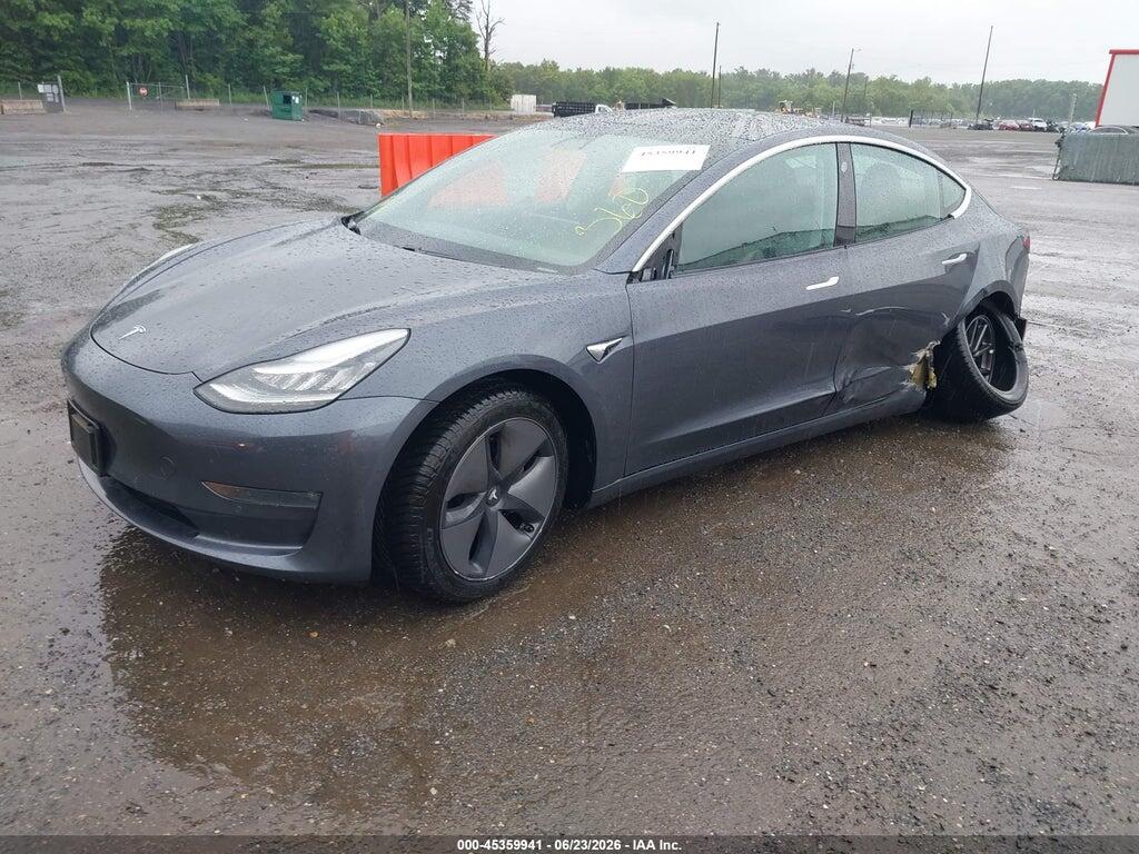 5YJ3E1EB1KF386074 2019 TESLA MODEL 3 photo no. 2