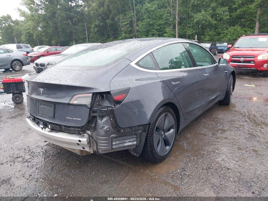 5YJ3E1EB1KF386074 2019 TESLA MODEL 3 photo no. 4