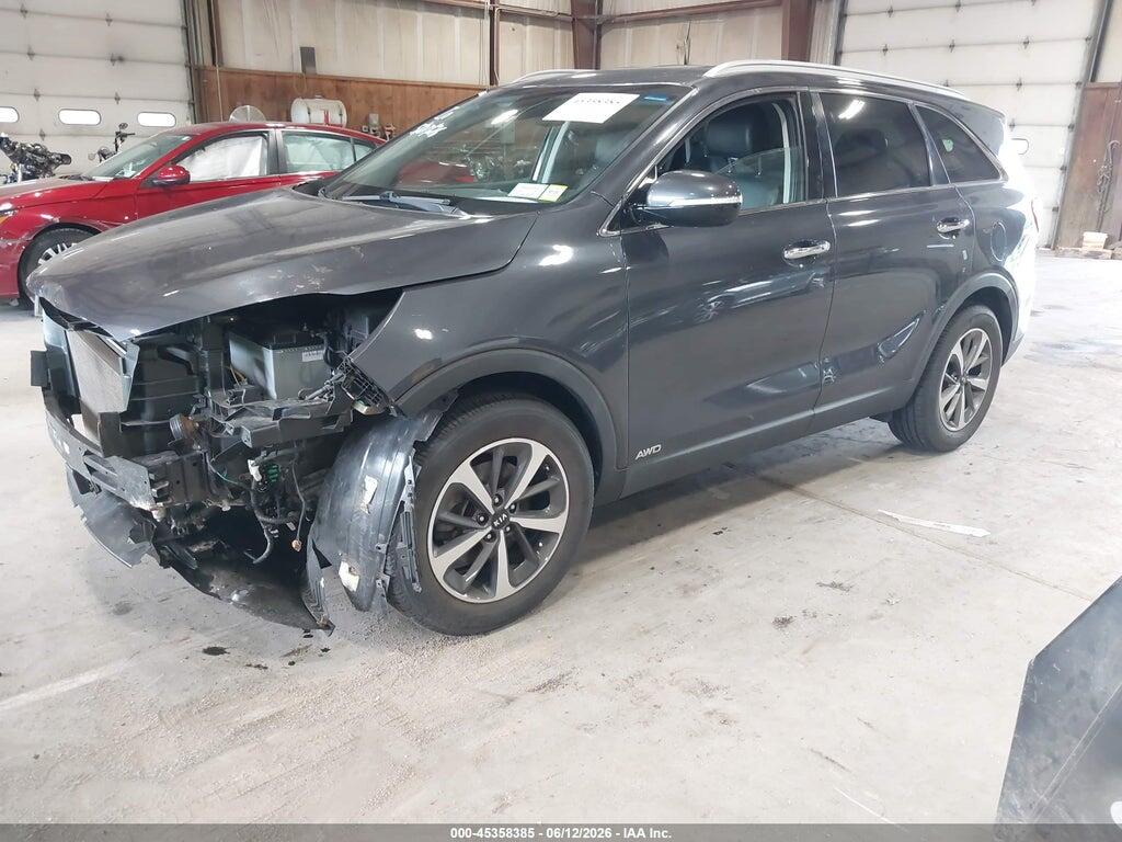 5XYPHDA56KG511959 2019 KIA SORENTO photo no. 2