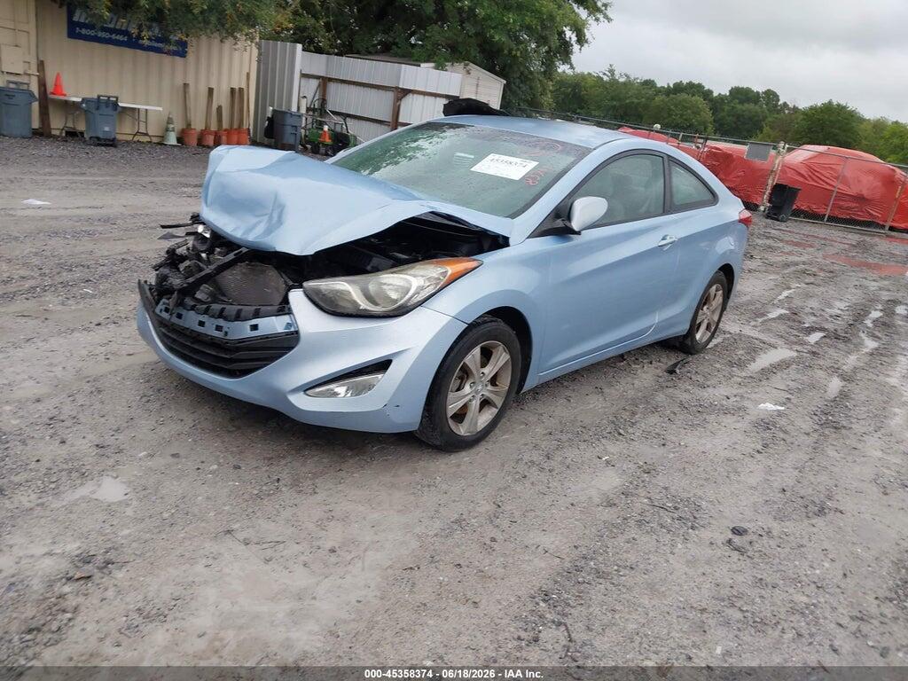 KMHDH6AE0DU002297 2013 HYUNDAI ELANTRA photo no. 2