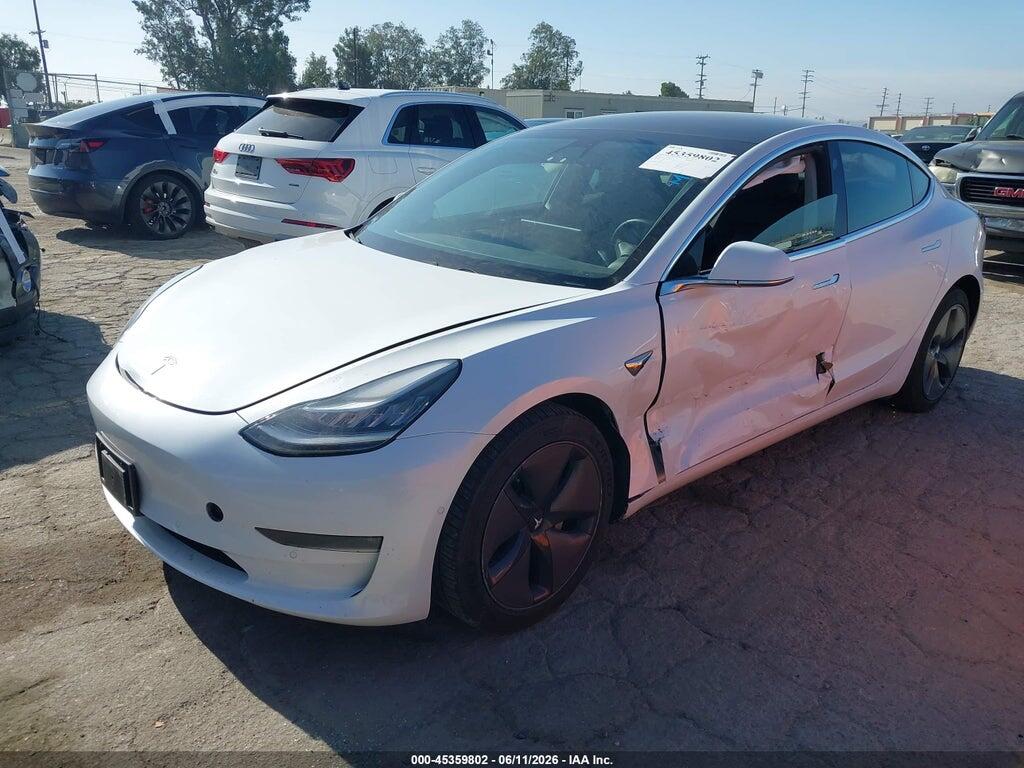 5YJ3E1EB3KF408401 2019 TESLA MODEL 3 photo no. 2