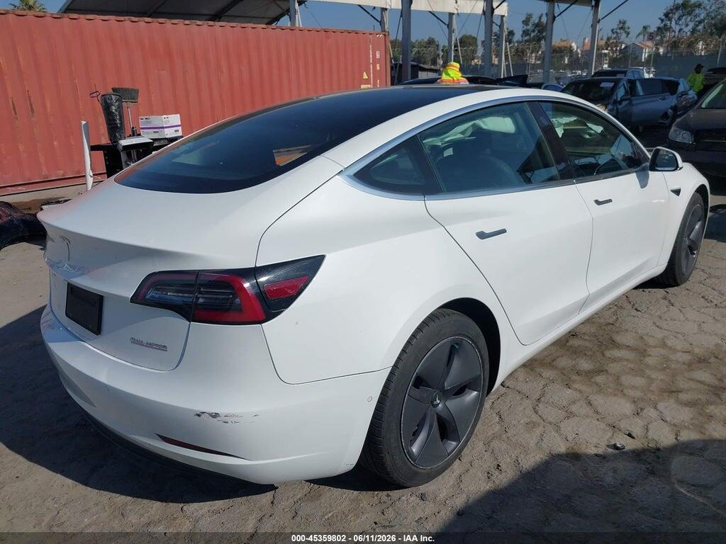 5YJ3E1EB3KF408401 2019 TESLA MODEL 3 photo no. 4