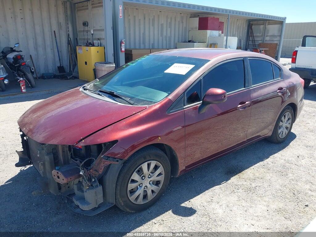 19XFB2F55CE355695 2012 HONDA CIVIC photo no. 2