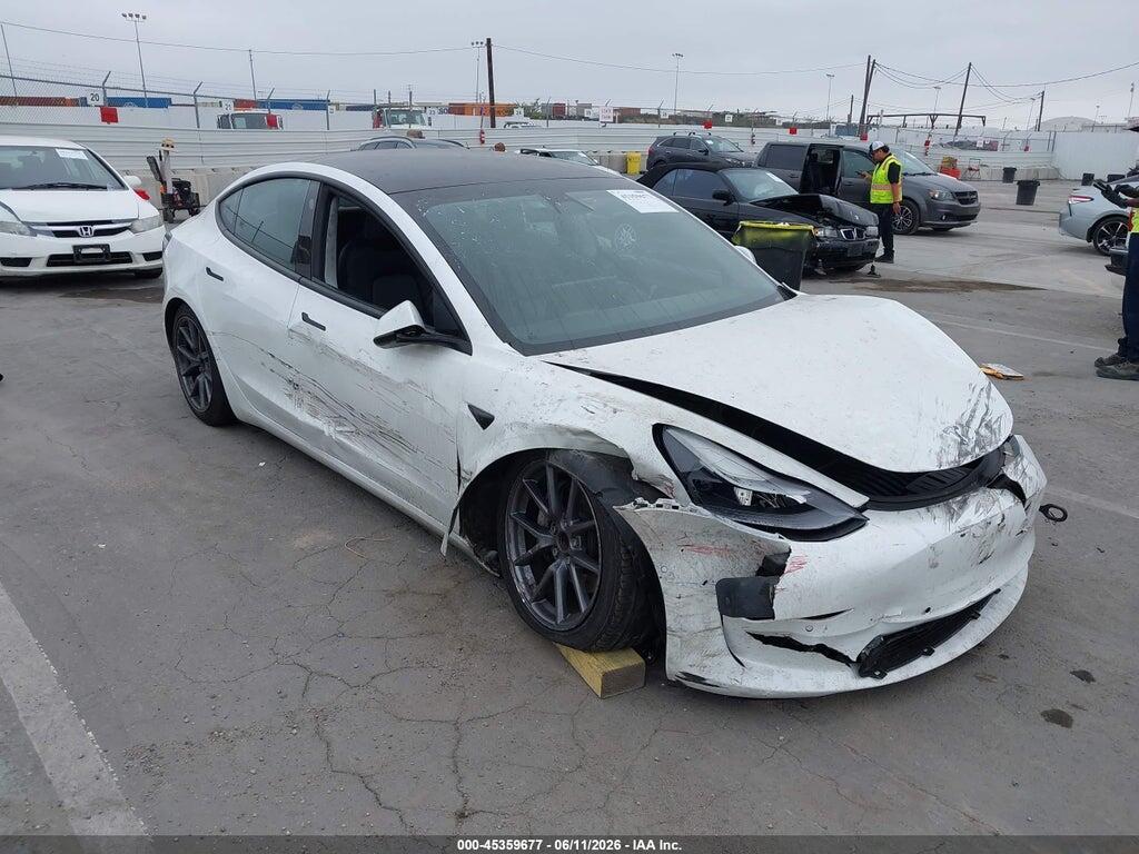 5YJ3E1EA8MF074960 2021 TESLA MODEL 3 photo no. 1