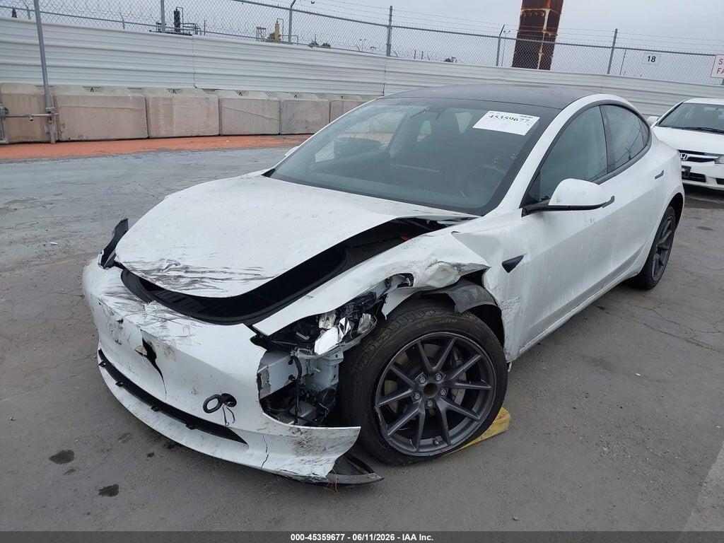 5YJ3E1EA8MF074960 2021 TESLA MODEL 3 photo no. 6