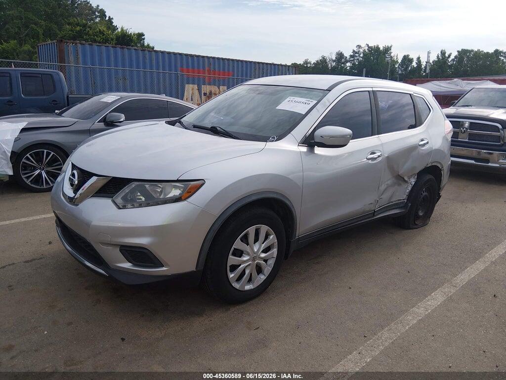 KNMAT2MVXFP576532 2015 NISSAN ROGUE photo no. 2