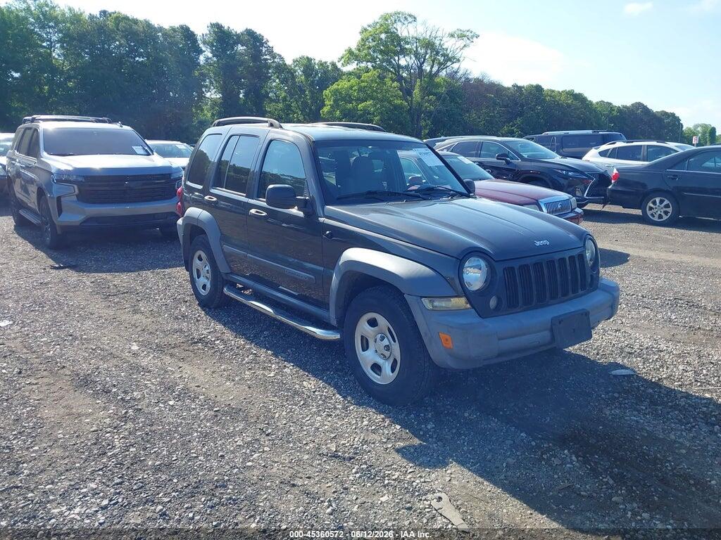 1J4GL48K45W605396 2005 JEEP LIBERTY photo no. 1