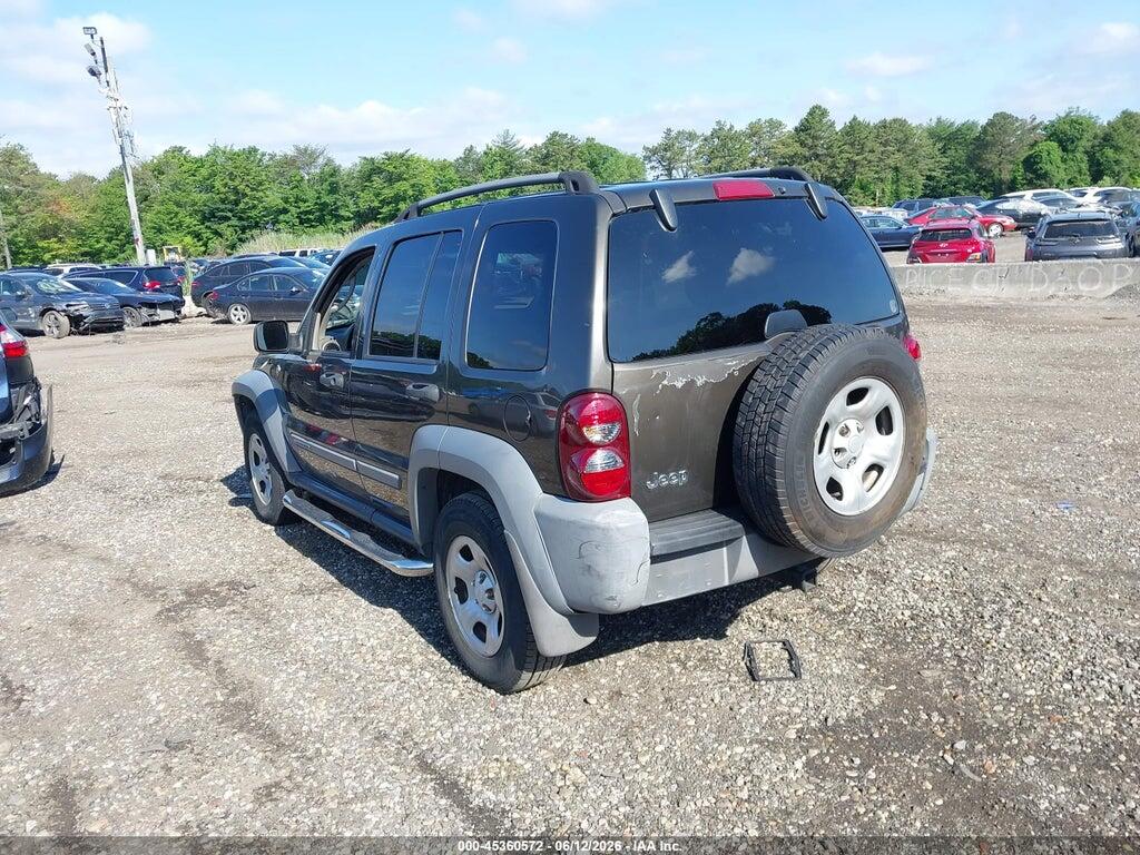 1J4GL48K45W605396 2005 JEEP LIBERTY photo no. 3