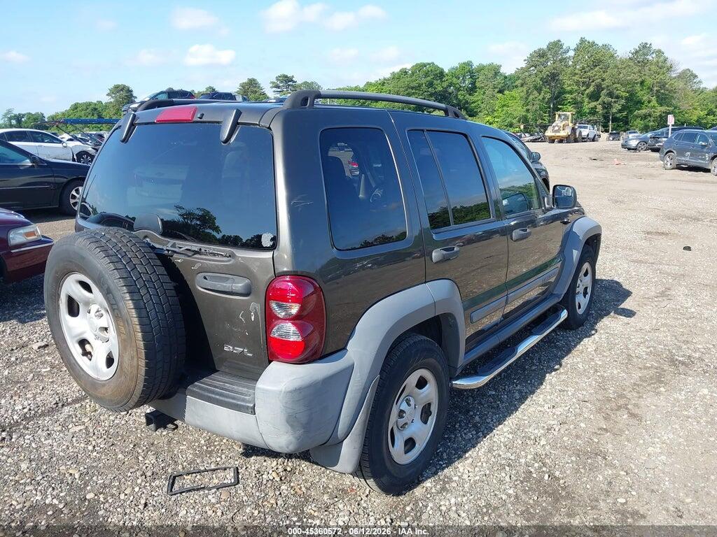 1J4GL48K45W605396 2005 JEEP LIBERTY photo no. 4