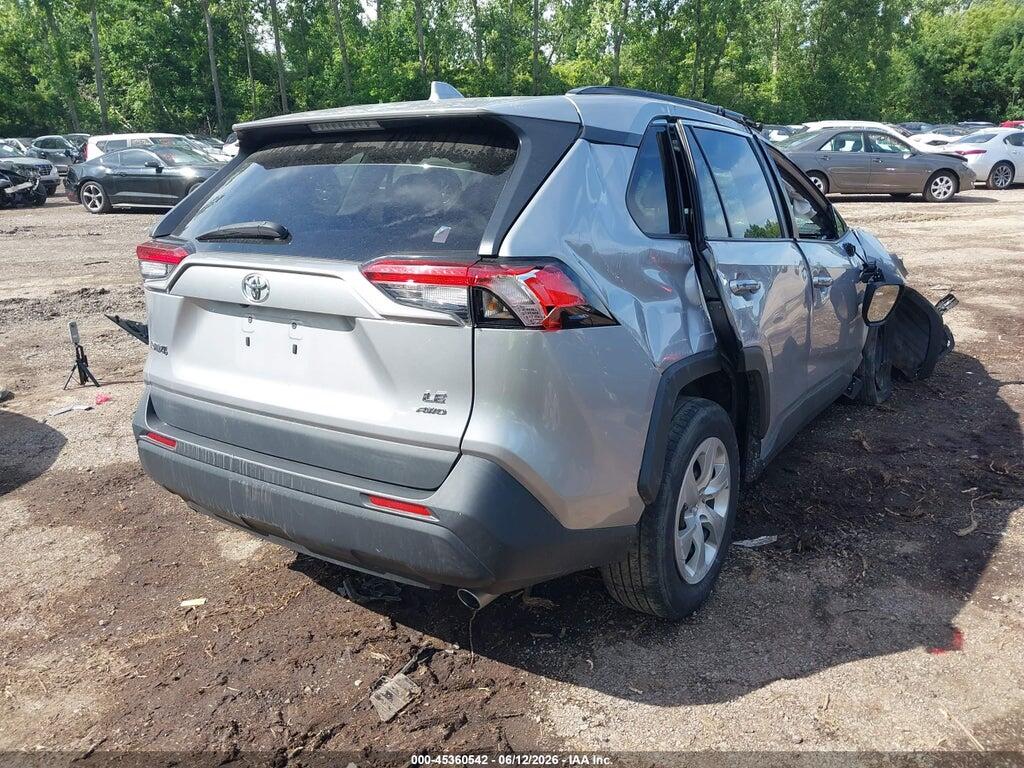 2T3F1RFVXMC252243 2021 TOYOTA RAV4 photo no. 4