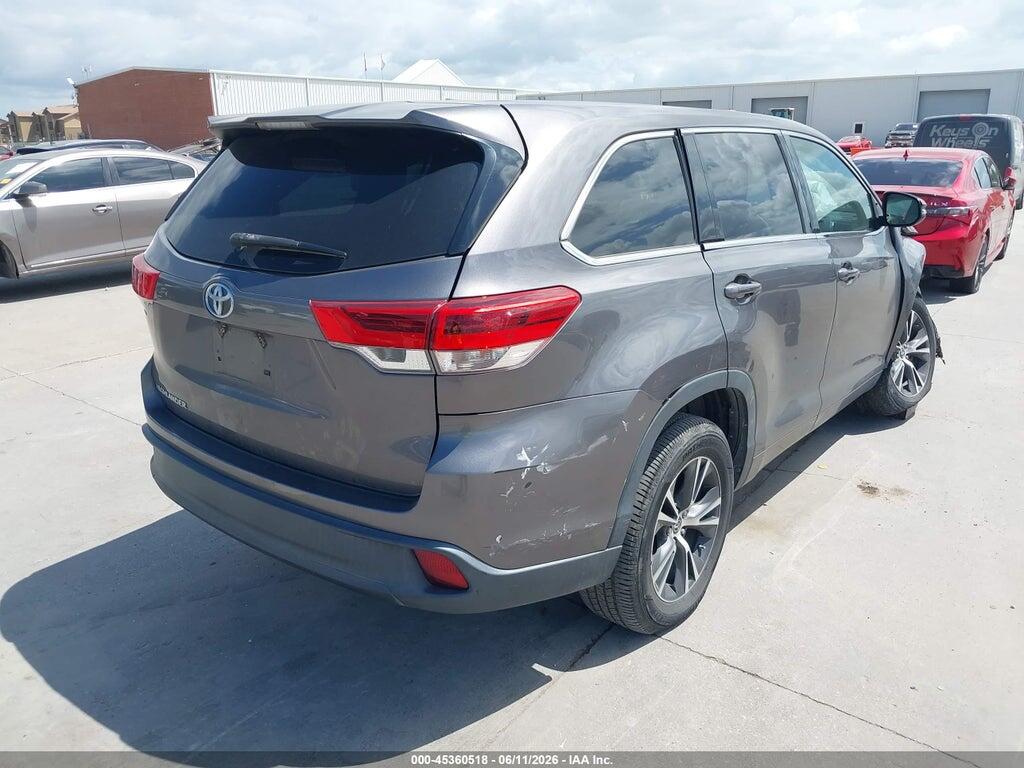 5TDZARFH3JS038892 2018 TOYOTA HIGHLANDER photo no. 4