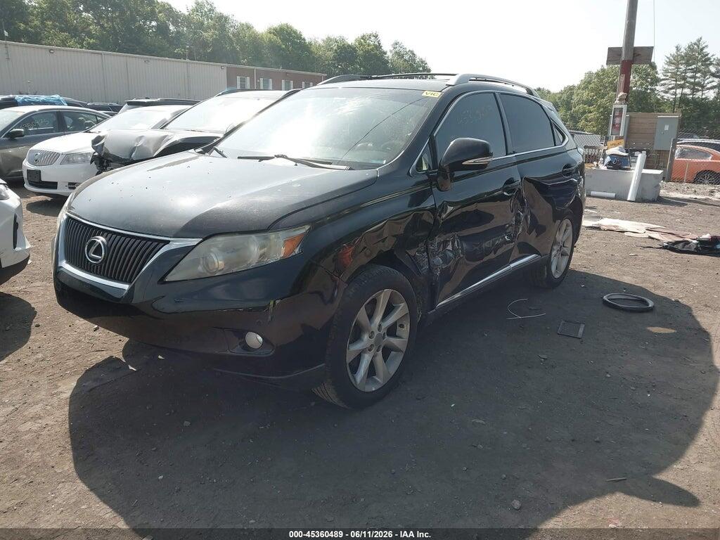 2T2ZK1BA8CC082966 2012 LEXUS RX 350 photo no. 2
