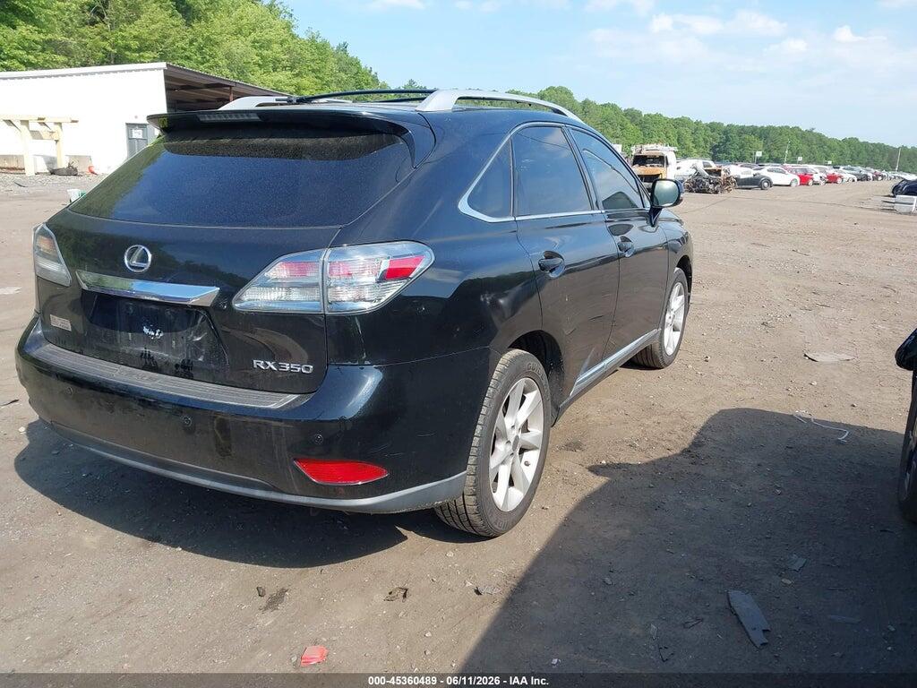 2T2ZK1BA8CC082966 2012 LEXUS RX 350 photo no. 4