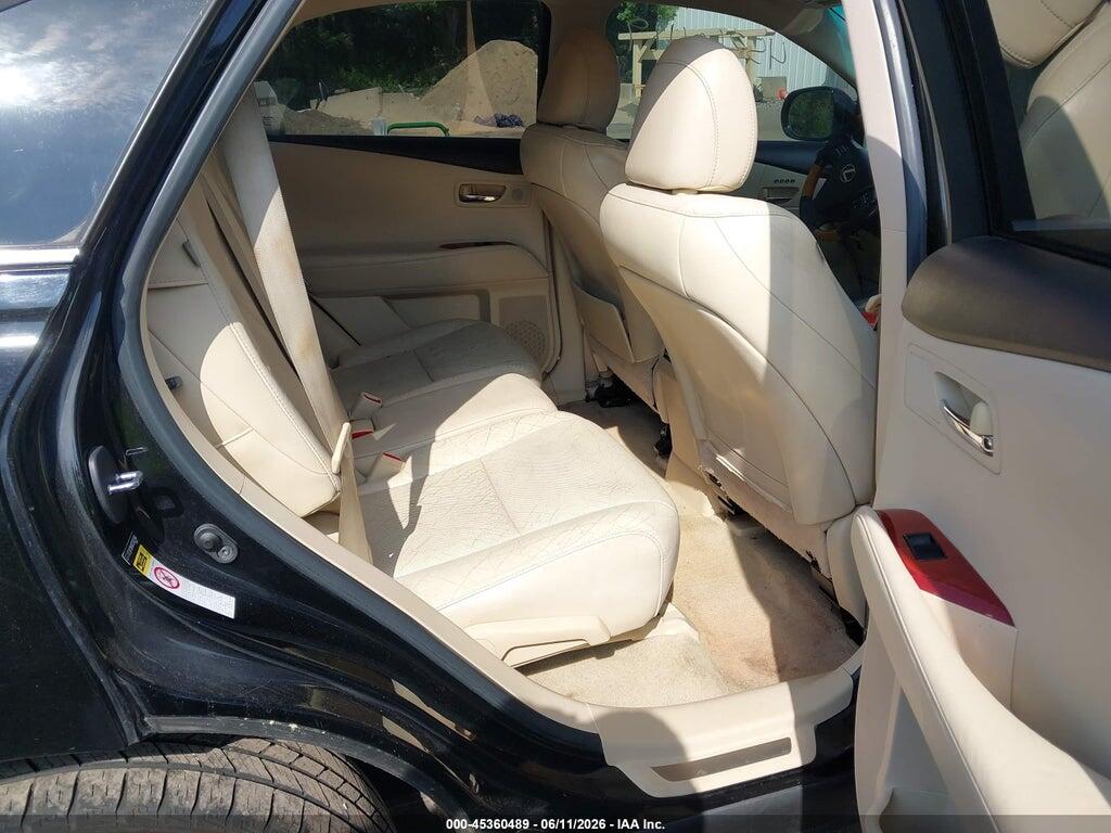 2T2ZK1BA8CC082966 2012 LEXUS RX 350 photo no. 8