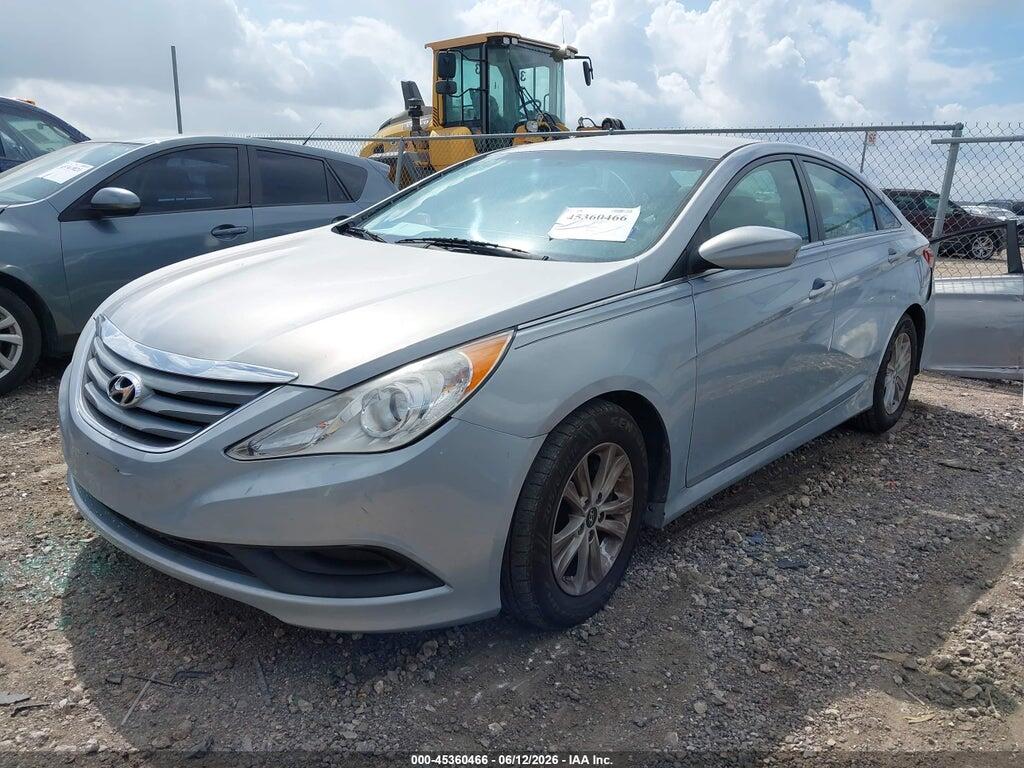 5NPEB4AC5EH873673 2014 HYUNDAI SONATA photo no. 2