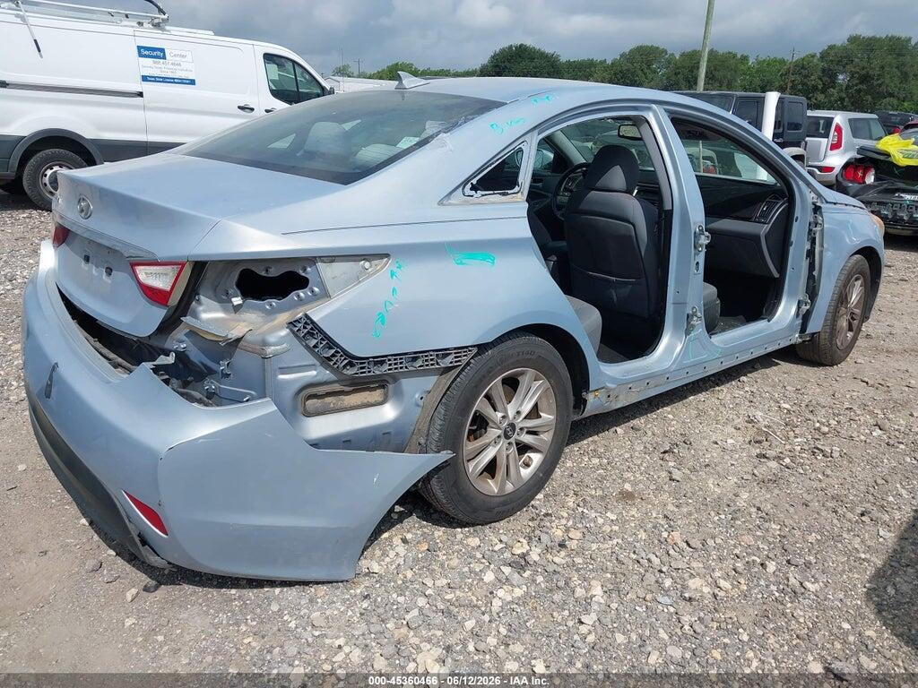 5NPEB4AC5EH873673 2014 HYUNDAI SONATA photo no. 4