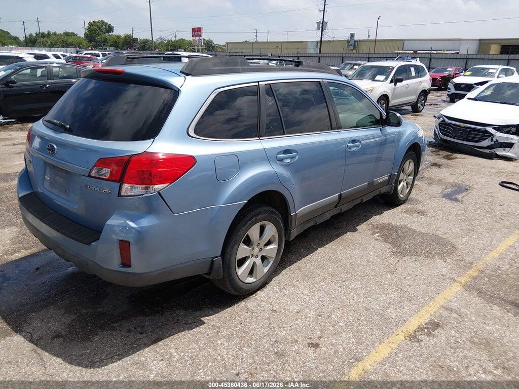 4S4BRCBC4B3365169 2011 SUBARU OUTBACK photo no. 4